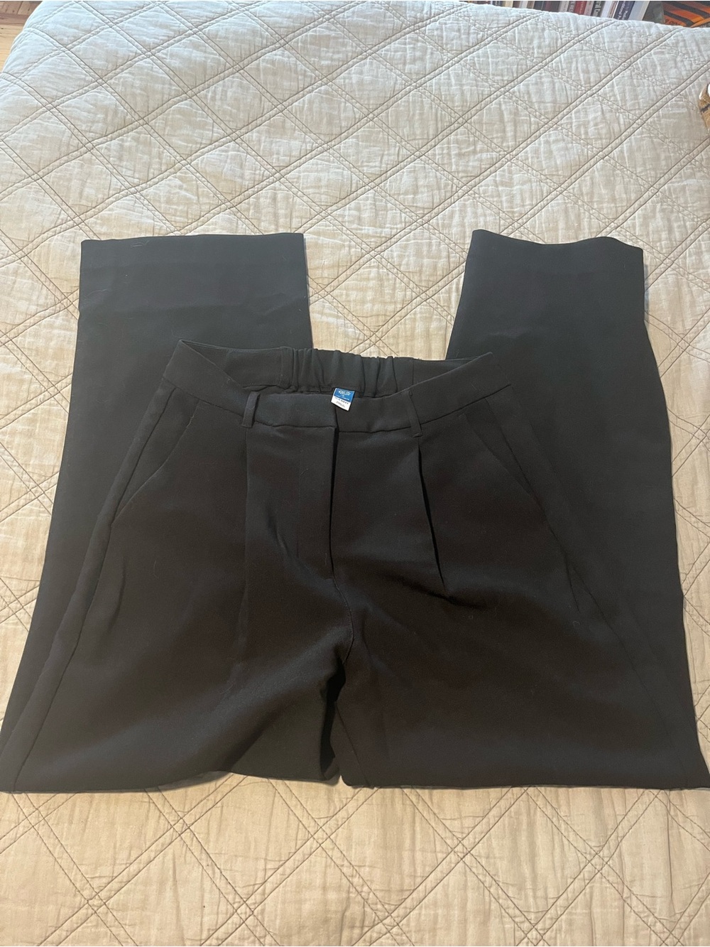 Old Navy Black Wide Leg Jumpsuit-Style Pants